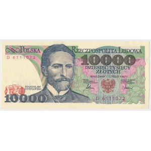 10.000 zł 1987 - D