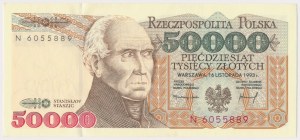 PLN 50,000 1993 - N