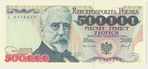 500,000 PLN 1993 - L