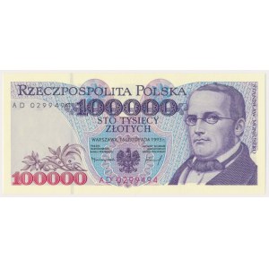 100.000 zł 1993 - AD
