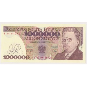 1 mln zł 1991 - E