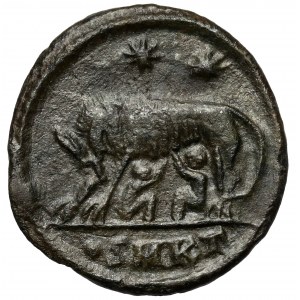 Konstantyn I Wielki (306-337 n.e.) Follis, Siscia - Urbs Roma