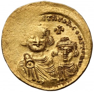 Heraklius (610-641 n. l.) Solidus, Konstantinopol