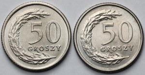 50 groszy 1991-1992 - set (2 pezzi)