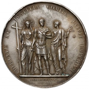 Włochy, Sycylia, Ferdynand II, Medal 1830 - późniejszy odlew