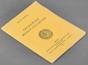 Skorowidz monet polskich..., W. Chomiński Lwów 1929. - nekompletní