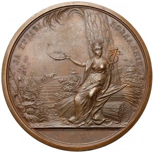 Rosja, Katarzyna II, Medal bez daty - Wolne Towarzystwo Ekonomiczne