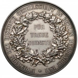 Germany, David Hansemann Medal, (Loos), no date