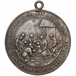 Sebastian Dadler, Medal religijny Pokłon trzech króli (1635)