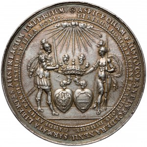 Ladislaus IV Vasa, Hochzeitsmedaille (1635) - alt ODLEW