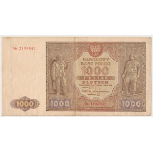 1.000 złotych 1946 - Wb. - seria zastępcza