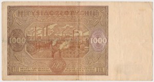 1,000 zloty 1946 - Wb. - replacement series