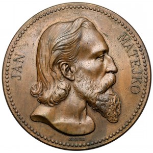 Medal, Jan Matejko - Malarzowi Historycznemu Rodacy 1875