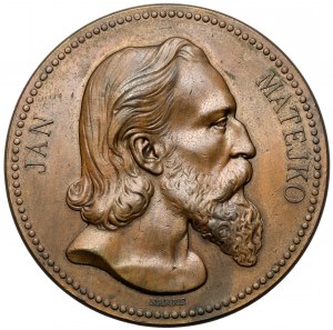 Medal, Jan Matejko - To the Historical Painter Compatriots 1875