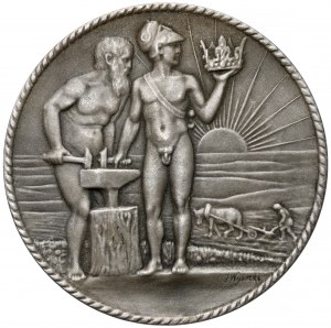 Stříbrná medaile Polské legie 1914-1915-1916 - rarita