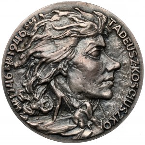 Medal SREBRO Tadeusz Kościuszko 1746-1946 (F. Kalfas)