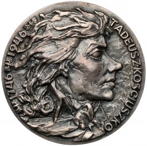 Stříbrná medaile Tadeusz Kościuszko 1746-1946 (F. Kalfas)