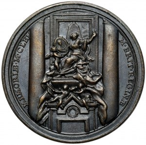 Vatikán, medaile k pomníku Marie Klementiny Soběslavské 1743