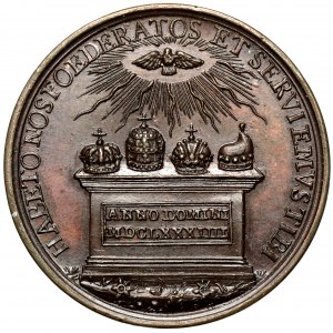 Watykan, Innocenty XI, Medal 1684 - Liga Święta przeciw Turcji