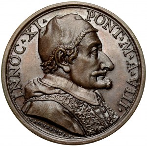 Watykan, Innocenty XI, Medal 1684 - Liga Święta przeciw Turcji
