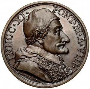 Vatican, Innocent XI, Medal 1684 - Holy League against Turkey
