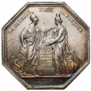 Francja, Żeton 1799/1800 - La sagesse fixe la fortune