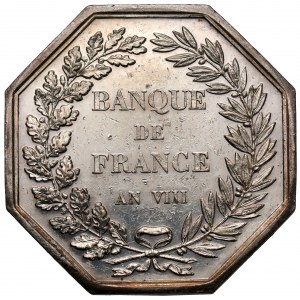 Francja, Żeton 1799/1800 - La sagesse fixe la fortune