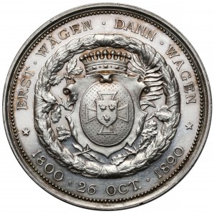 Niemcy, Medal 1890 - Helmuth Graf v. Moltke