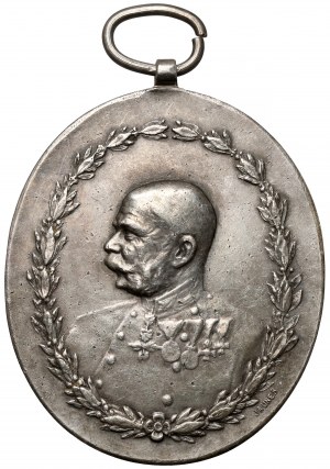 Autriche, François-Joseph Ier, Médaille sans date - pour l'élevage de chevaux
