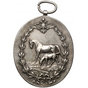 Austria, Franciszek Józef I, Medal bez daty - za hodowlę koni