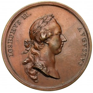 Austria, Józef II, Medal 1769 - podróż cesarza do Włoch