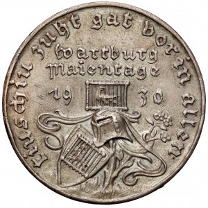 Niemcy, Medal 1930 - Vogelweide/Wartburg