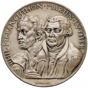 Nemecko, medaila 1930 - 400. výročie vyhlásenia Augsburského vyznania