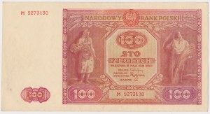 100 zloty 1946 - lettre minuscule