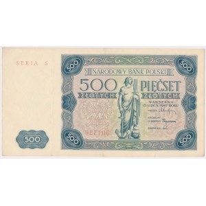 500 złotych 1947 - S