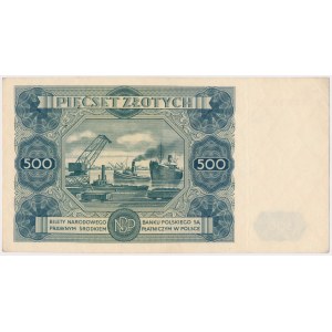 500 złotych 1947 - S