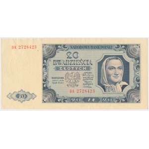 20 złotych 1948 - DA