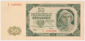 50 zloty 1948 - 6 figures - T
