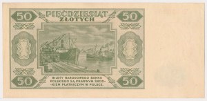 50 zloty 1948 - 6 cifre - T