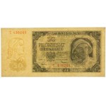 50 złotych 1948 - 6 cyfr - T