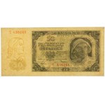 50 złotych 1948 - T - 6 cyfr