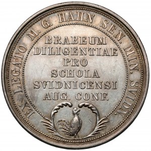 Silesia, Swidnica, Evangelical School award medal (18th century)