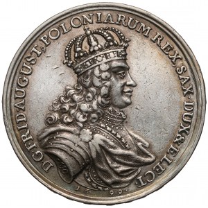 August II Mocny, Medal genealogiczny 1699 - August II i Widukind