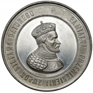 Medal na pamiątkę przeniesienia zwłok Stefana Batorego na Wawel 1877