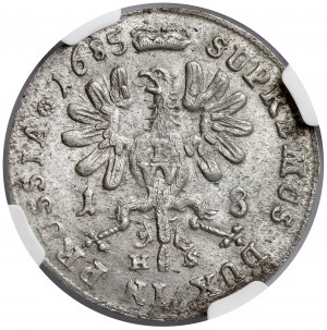 Prussia-Brandeburgo, Federico Guglielmo I, Ort 1685 HS, Königsberg