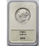 Indie, Wiktoria, 1 rupia 1840