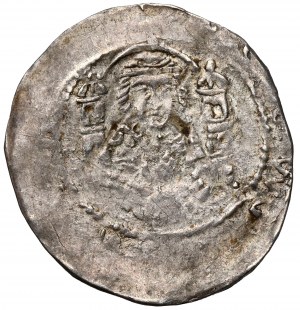 Sliezsko, Henrich II. Pobožný 1238-1241, denár - svätý Václav / svätý Adalbert