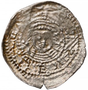 Przemysł I. und Bolesław Pobożny, Bracteat-Denar, Gniezno (1239-1249)