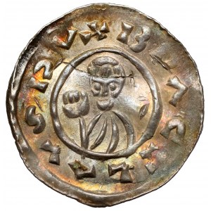 Bohemia, Bretislav I (1037-1055) Denar Prague