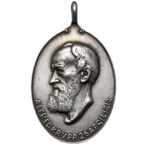 Niemcy, Medal 1912 - Alfred Krupp